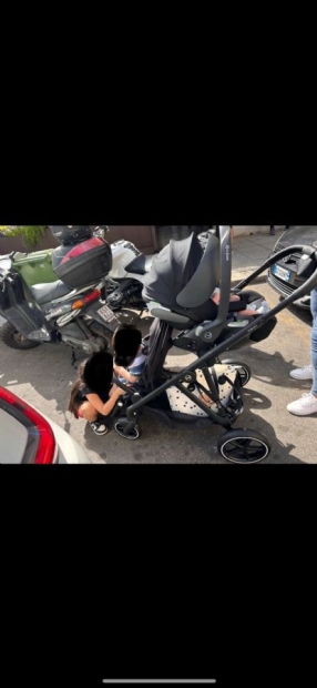 Passeggino gemellare Cybex